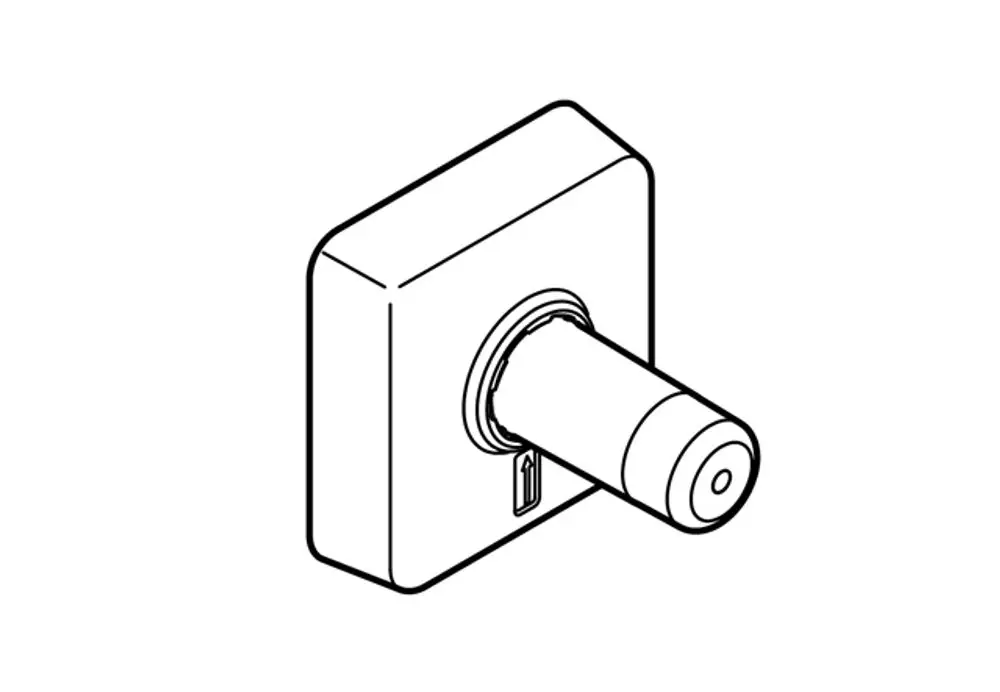 DORNBRACHT POT FILLER Unterputz-Wandwinkel SERIENNEUTRAL 35087970, 3508797090 Galeriebild 1